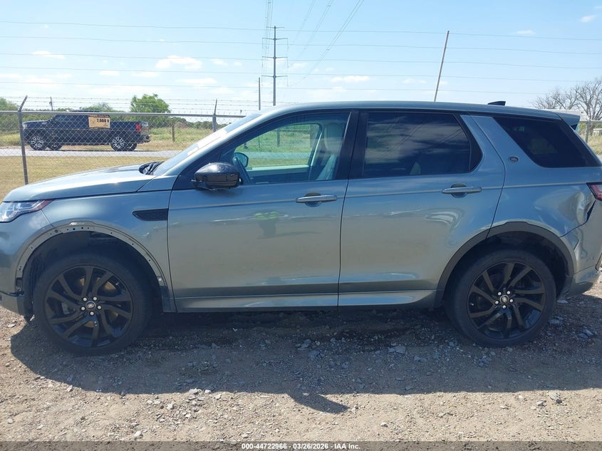 2018 Land Rover Discovery Sport Hse VIN: SALCR2SX6JH736316 Lot: 44722966