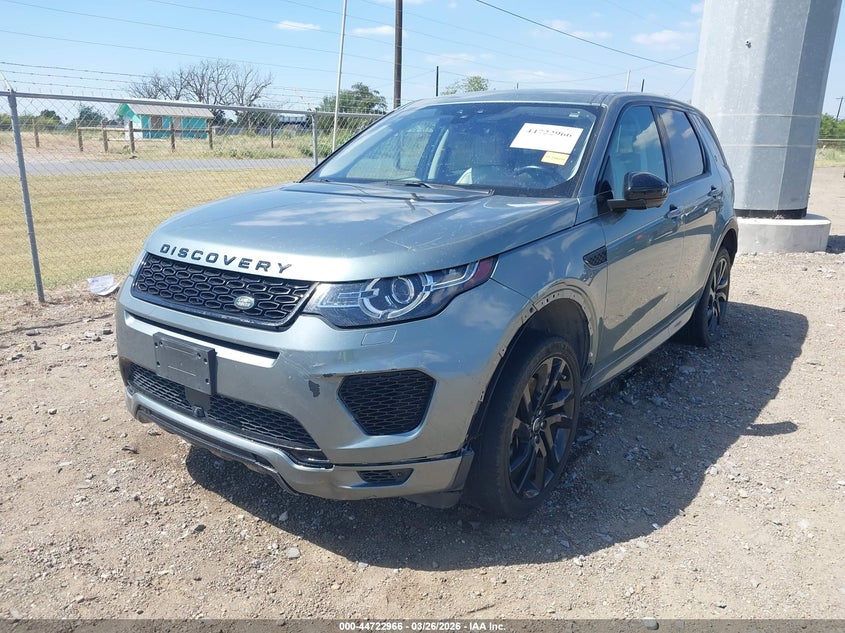 2018 Land Rover Discovery Sport Hse VIN: SALCR2SX6JH736316 Lot: 44722966