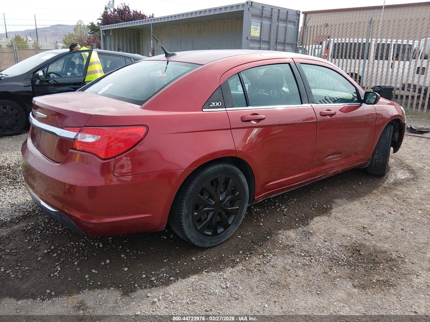 Vin: 1c3ccbab6en230933, lot: 45220126, chrysler 200 lx 20144