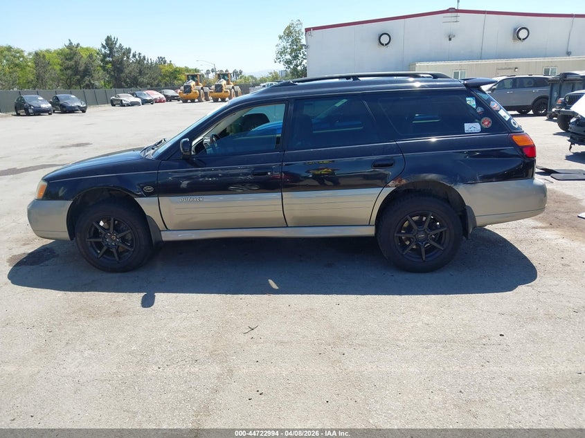 2001 Subaru Outback H6-3.0 VIN: 4S3BH806217657783 Lot: 44722994