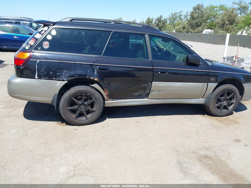 2001 Subaru Outback H6-3.0 VIN: 4S3BH806217657783 Lot: 44722994