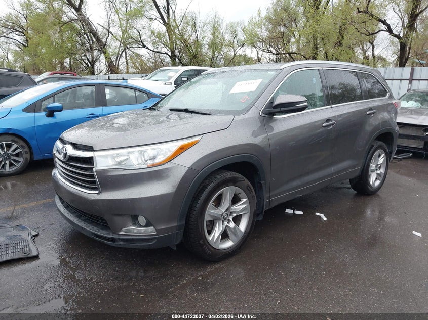 2016 Toyota Highlander Limited V6 5TDDKRFH1GS331464 photo 1