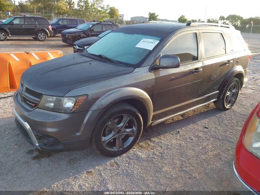 Vin: 3c4pdcgg1gt107305, lot: 45220524, dodge journey crossroad plus 20162