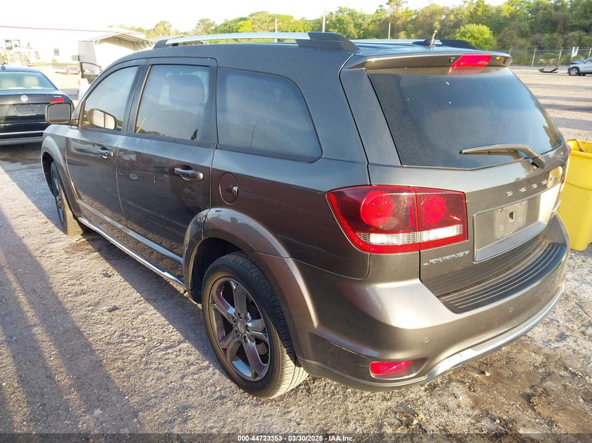 Vin: 3c4pdcgg1gt107305, lot: 45220524, dodge journey crossroad plus 20163