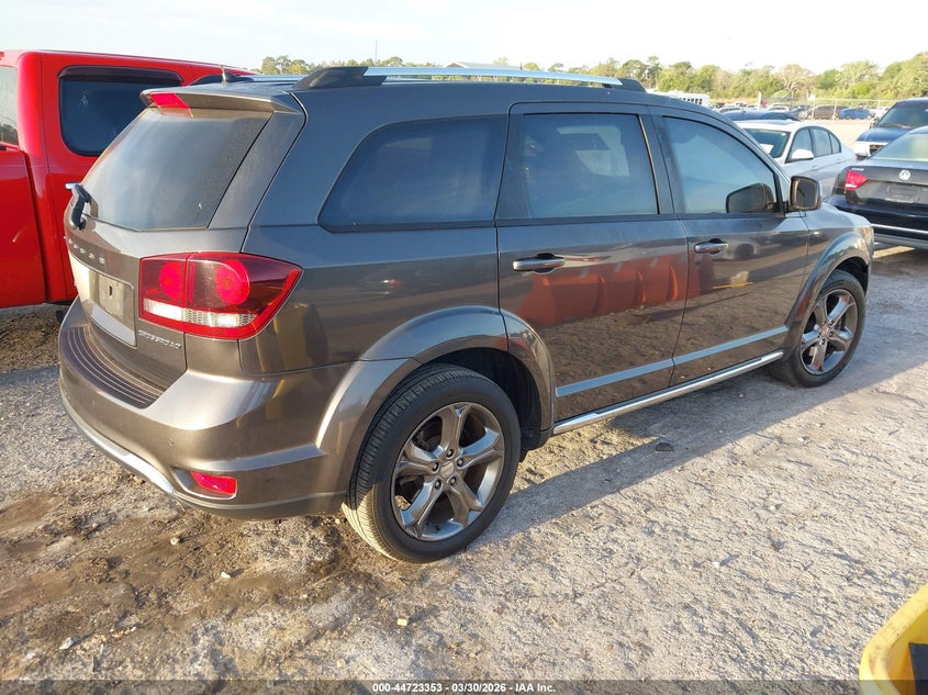 Vin: 3c4pdcgg1gt107305, lot: 45220524, dodge journey crossroad plus 20164