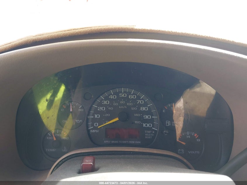 1997 Chevrolet Astro Upfitter Pkg. VIN: 1GBDM19W4VB133783 Lot: 44723473