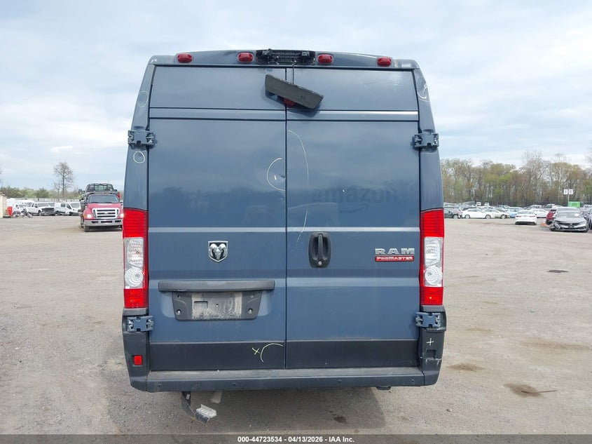2020 Ram Promaster 3500 Cargo Van High Roof 159 Wb Ext VIN: 3C6URVJG9LE108457 Lot: 44723534