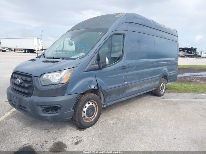Vin: 1ftbr3x87lka18838, lot: 45220718, ford transit-250 cargo van 20202