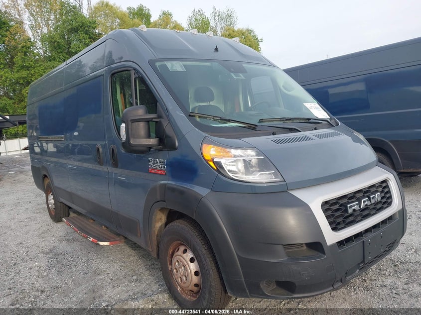 2021 Ram Promaster 3500 Cargo Van High Roof 159 Wb Ext