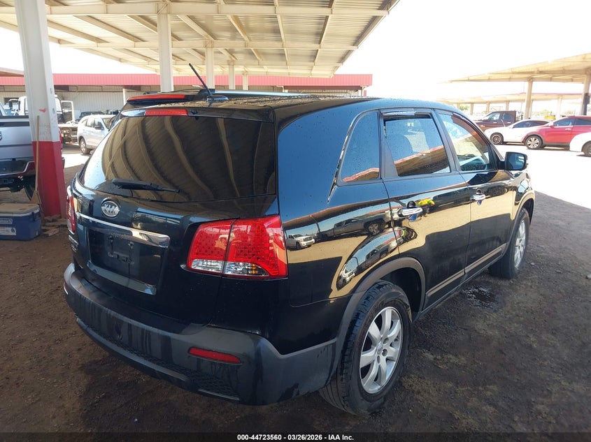2012 Kia Sorento 2.4 Lx black Lot 111044723560 Vin 5XYKT3A12CG281063