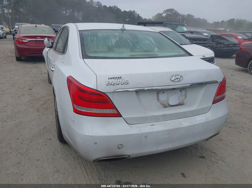 Vin: kmhgh4jhxeu084293, lot: 45220940, hyundai equus signature 20143