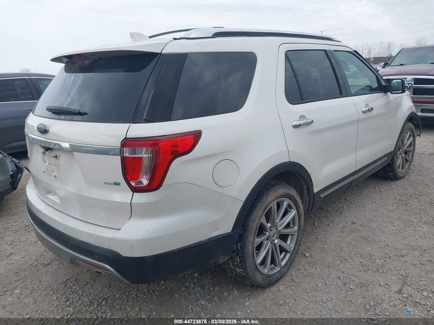 Vin: 1fm5k8fhxhgc08249, lot: 45221056, ford explorer limited 20174
