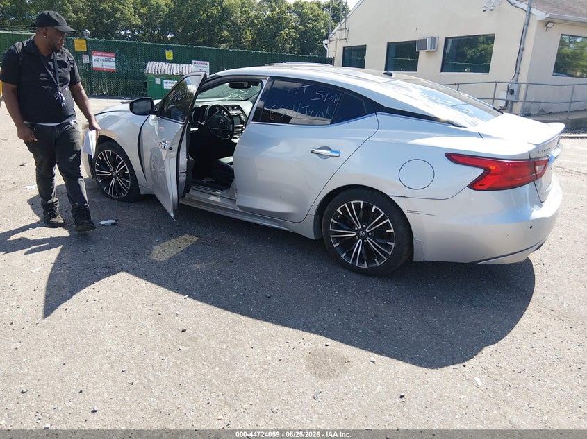 Vin: 1n4aa6ap4jc368123, lot: 45221239, nissan maxima 3.5 sl 20183