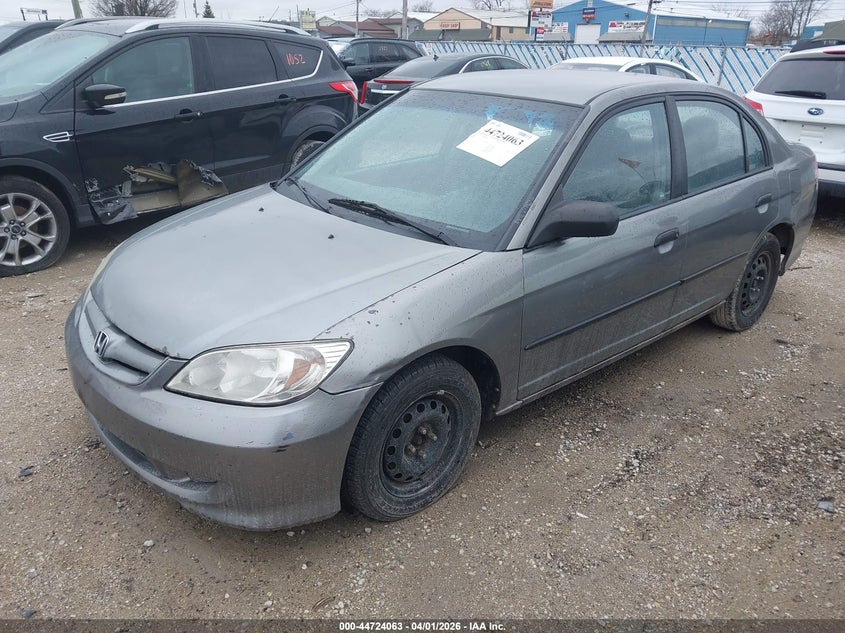 2005 Honda Civic Vp 1HGES16375L001595 photo 1