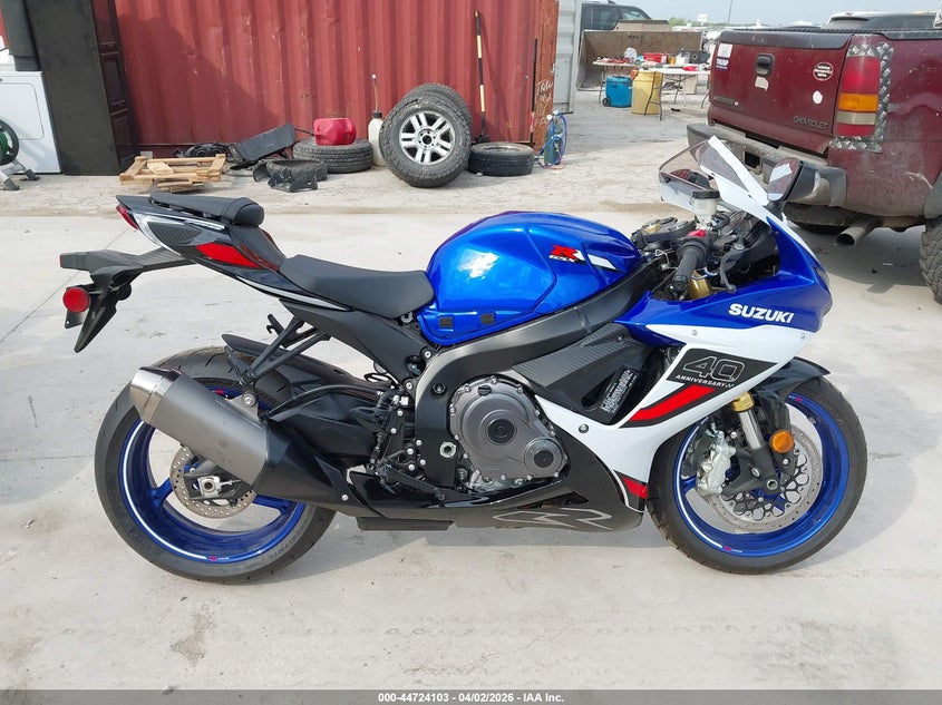 2026 Suzuki Gsx-R750 VIN: JS1GR7MA8T7100854 Lot: 44724103