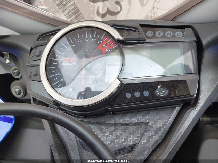 2026 Suzuki Gsx-R750 VIN: JS1GR7MA8T7100854 Lot: 44724103