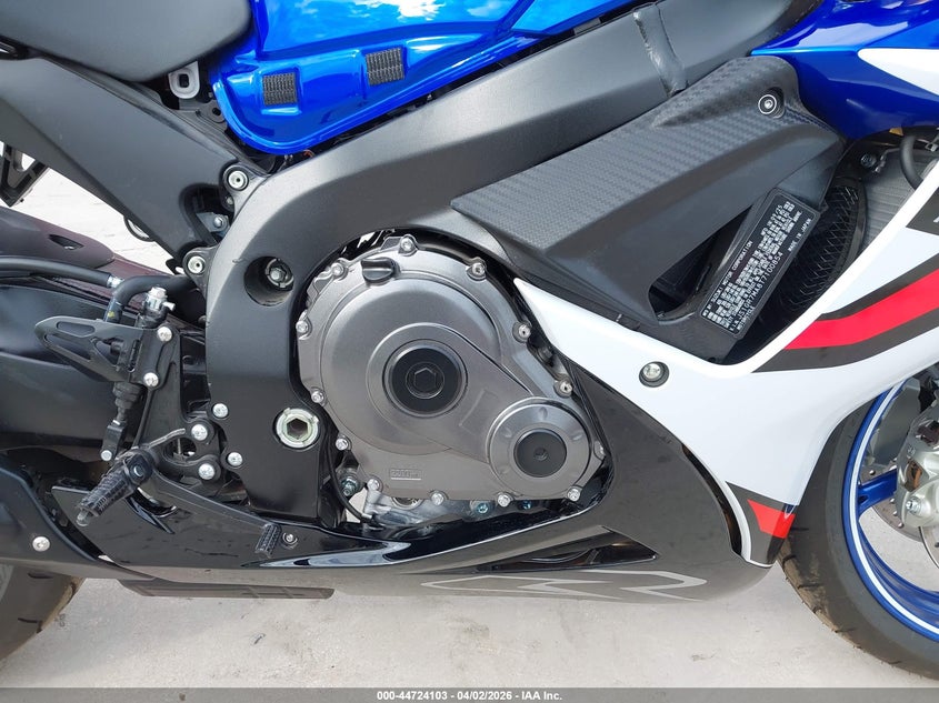 2026 Suzuki Gsx-R750 VIN: JS1GR7MA8T7100854 Lot: 44724103