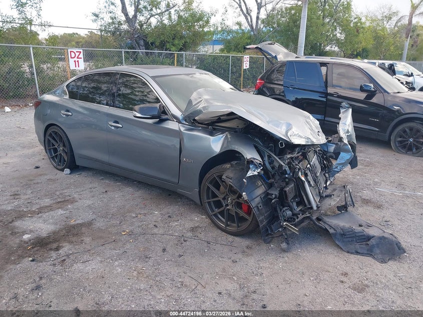 2017 Infiniti Q50 3.0T Red Sport 400