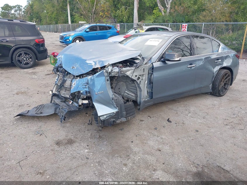 2017 Infiniti Q50 3.0T Red Sport 400