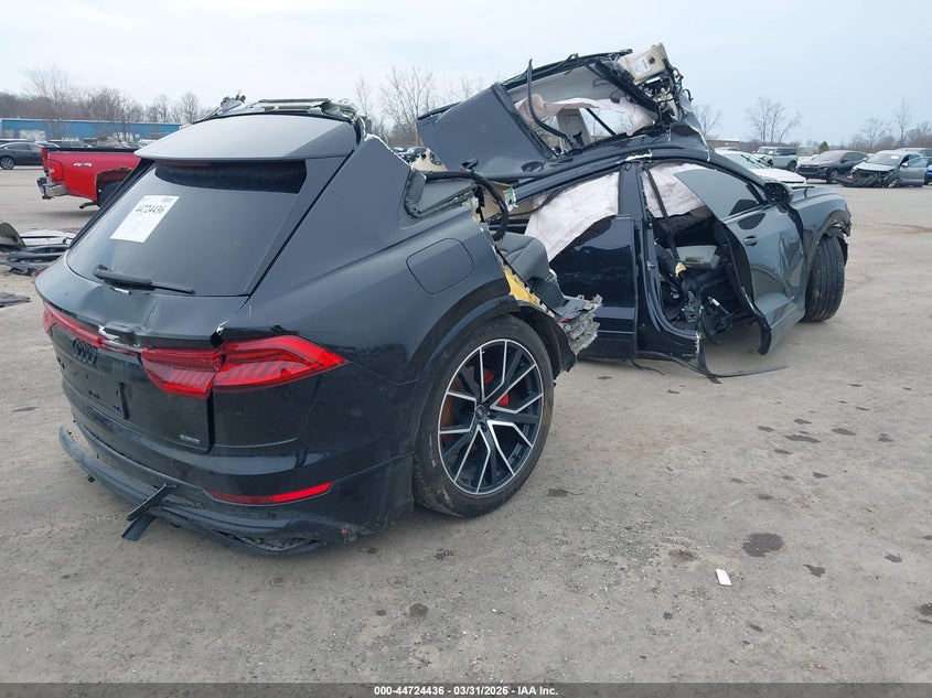 2021 Audi Q8 Prestige 55 Tfsi Quattro Tiptronic VIN: WA1FVAF14MD033593 Lot: 44724436