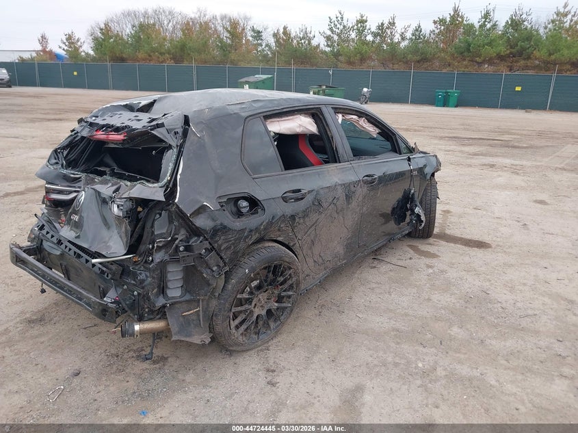 Vin: wvwla7cd3sw211744, lot: 45221625, volkswagen golf gti 2.0t s 20254