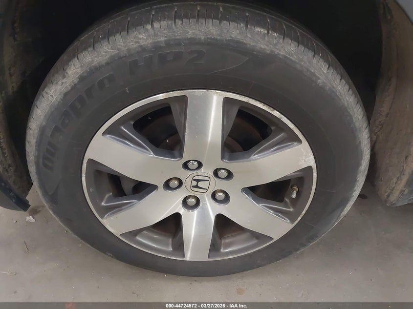 2012 Honda Pilot 3.5 Touring grey Lot 111044724572 Vin 5FNYF4H94CB024092