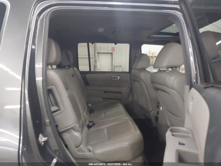 2012 Honda Pilot 3.5 Touring grey Lot 111044724572 Vin 5FNYF4H94CB024092
