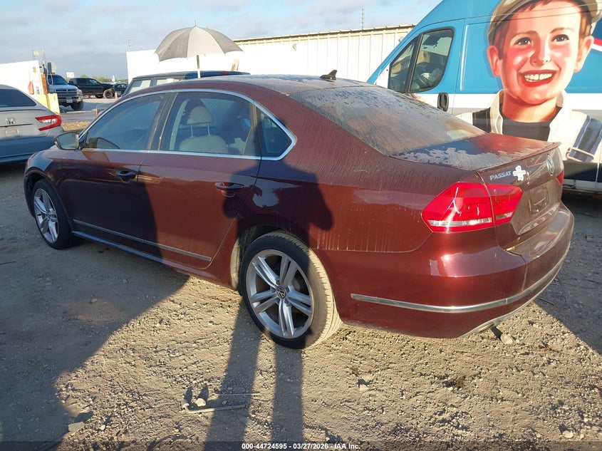 2014 Volkswagen Passat 2.0L Tdi Sel Premium