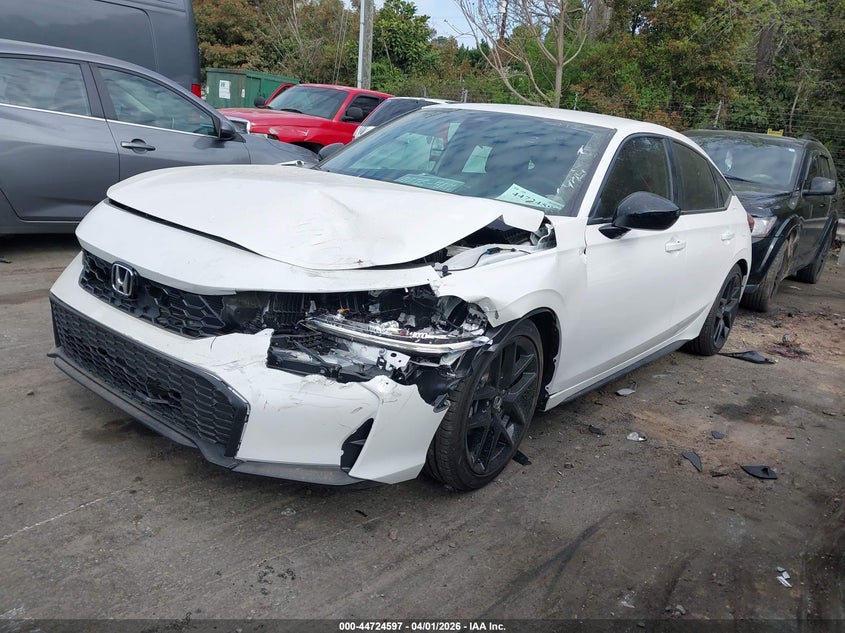 Vin: 19xfl2h83te008029, lot: 45221777, honda civic sport 20262