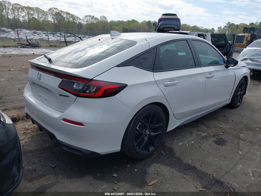Vin: 19xfl2h83te008029, lot: 45221777, honda civic sport 20264