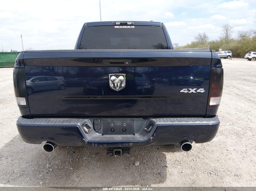 2012 Ram 1500 5.7 Ram St blue Lot 111044724620 Vin 1C6RD7KT3CS320246