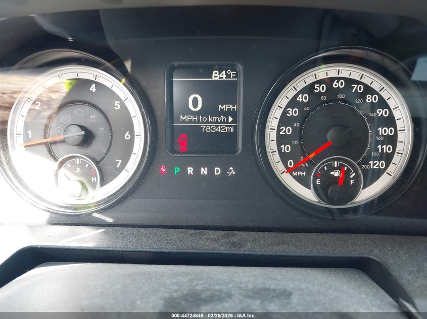 2015 Ram 2500 Tradesman VIN: 3C7WR4AT9FG704849 Lot: 44724649