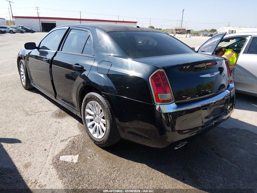 2C3CCAAG3CH166667 2012 Chrysler 300 3.6 black