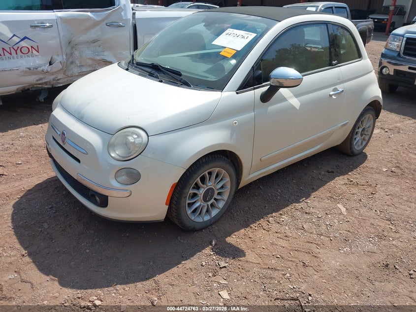2012 Fiat 500C Lounge