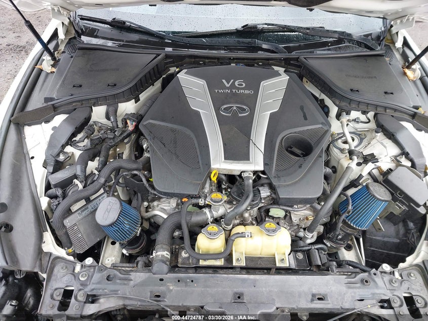 2017 Infiniti Q60 3.0T Red Sport 400 VIN: JN1FV7EK7HM610323 Lot: 47352946