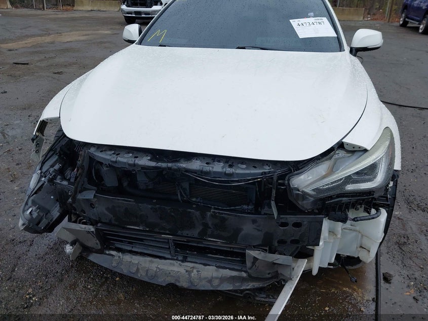 2017 Infiniti Q60 3.0T Red Sport 400 VIN: JN1FV7EK7HM610323 Lot: 47352946