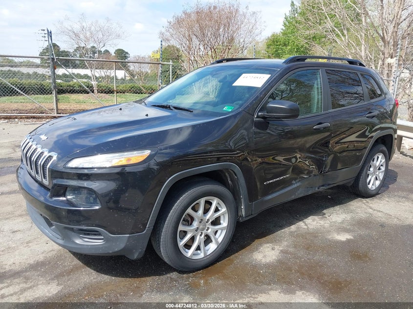 JEEP CHEROKEE 2016 VIN 1C4PJLAB6GW222532
