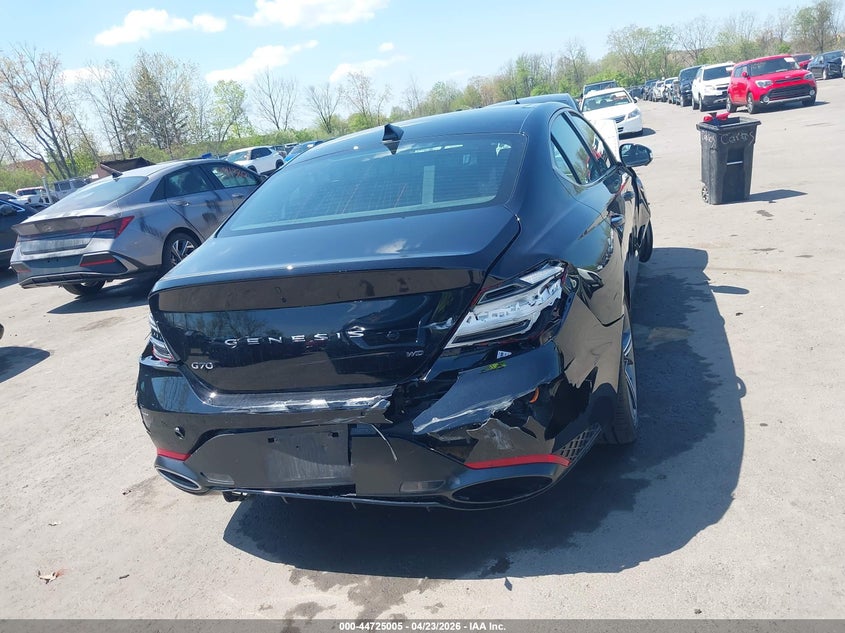 2024 Genesis G70 3.3T Awd Sport Advanced VIN: KMTG54SE9RU140717 Lot: 44725005