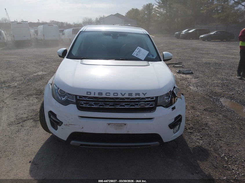 2016 Land Rover Discovery Sport Hse VIN: SALCR2BG4GH622632 Lot: 44725027