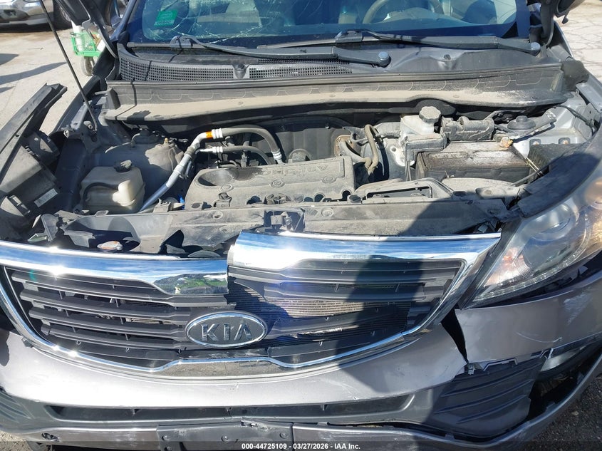 2012 Kia Sportage 2.4 Ex silver Lot 111044725109 Vin KNDPC3A21C7268641