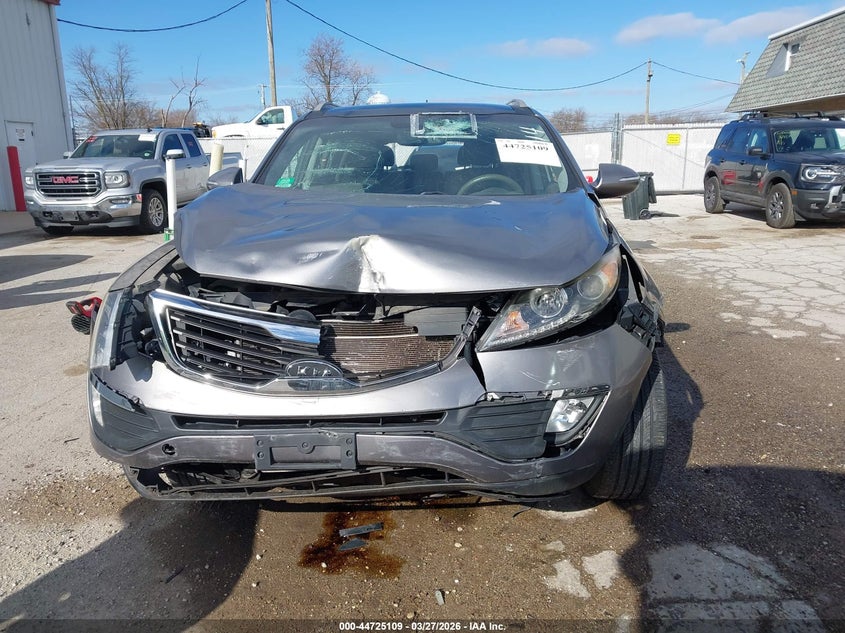 2012 Kia Sportage 2.4 Ex silver Lot 111044725109 Vin KNDPC3A21C7268641