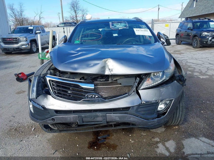 2012 Kia Sportage 2.4 Ex silver Lot 111044725109 Vin KNDPC3A21C7268641