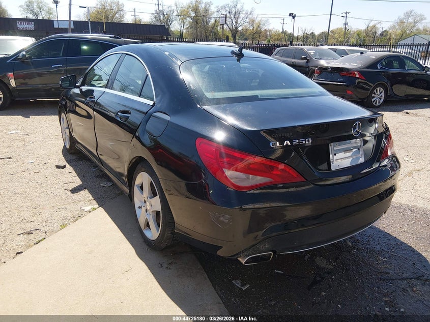 2016 Mercedes-Benz Cla 250