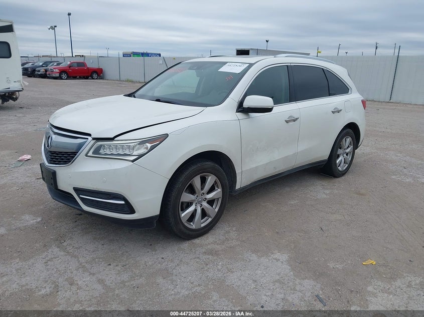 2016 Acura Mdx Advance Entertainment Packages/Advance Package