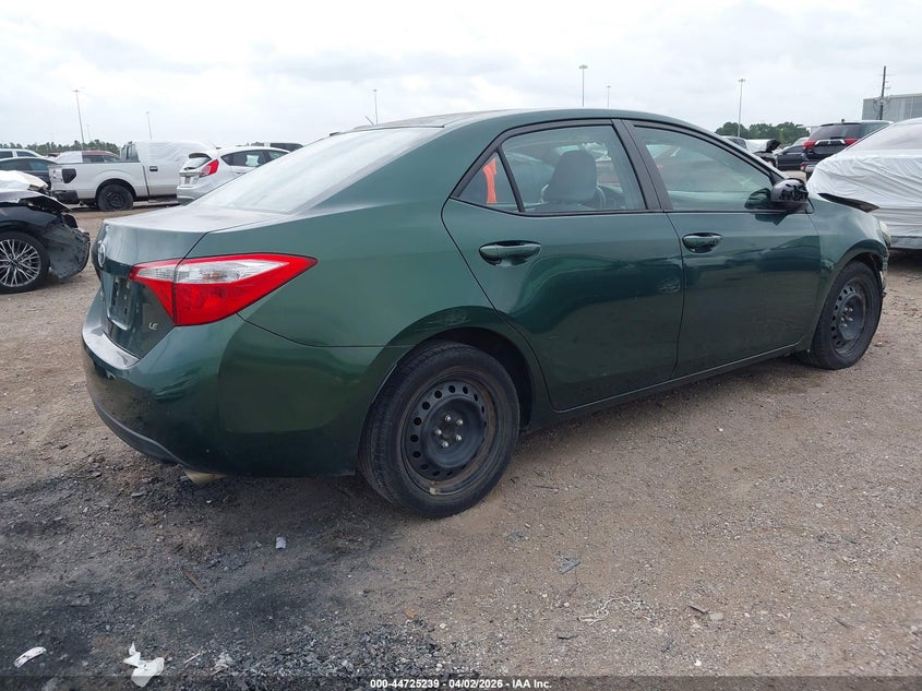 2016 Toyota Corolla Le