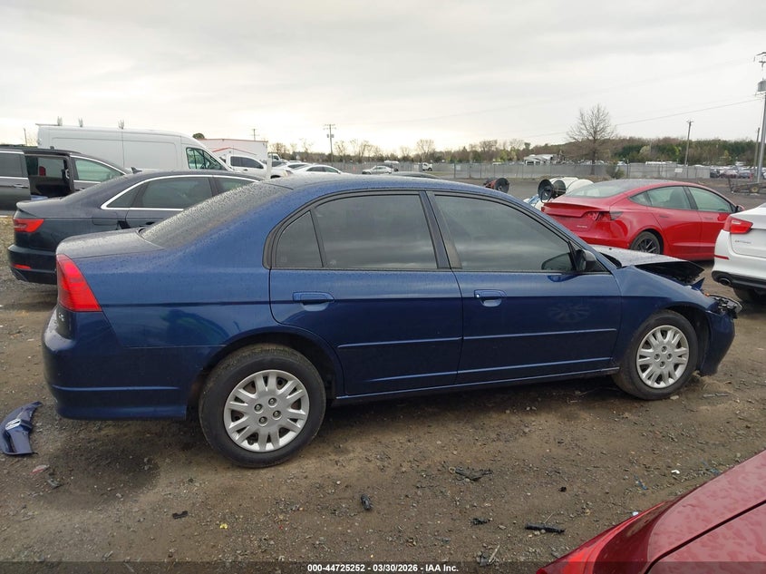 2004 HONDA CIVIC SEDAN 1.7L I-4 115HP
