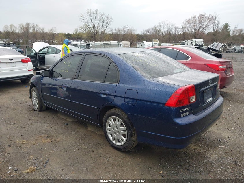 2004 HONDA CIVIC SEDAN 1.7L I-4 115HP
