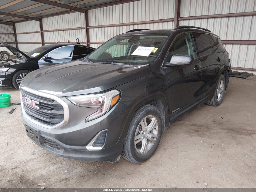 Vin: 3gkalmev8ll107137, lot: 45222486, gmc terrain fwd sle 20202