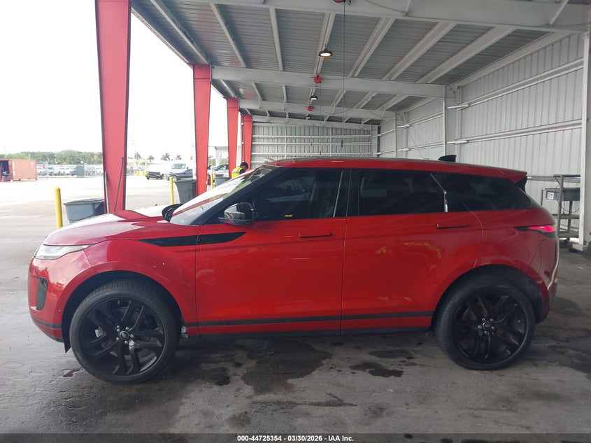 2020 Land Rover Range Rover Evoque Se VIN: SALZP2FX3LH015903 Lot: 44725354