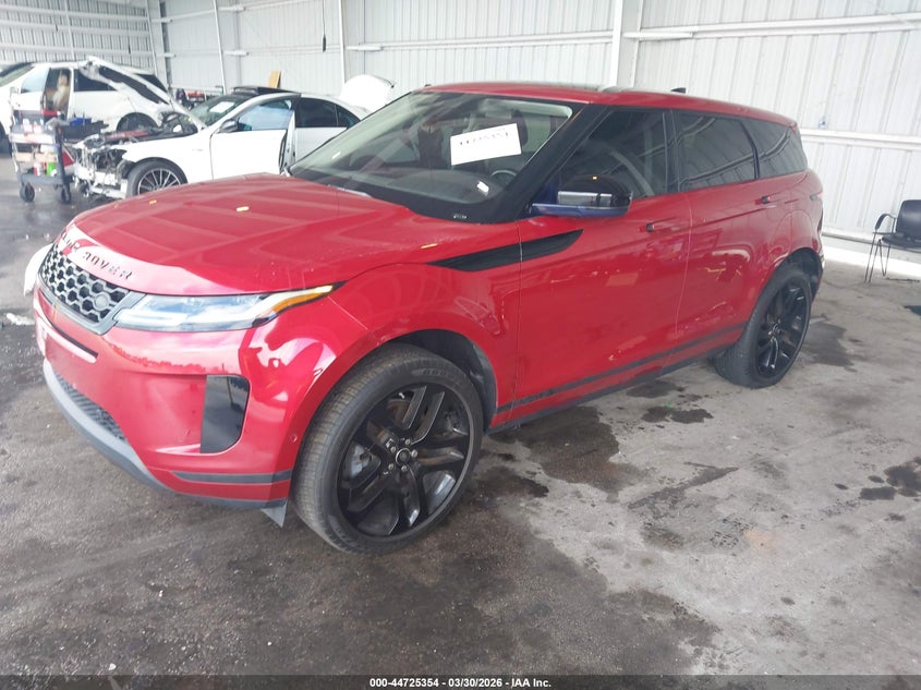 2020 Land Rover Range Rover Evoque Se VIN: SALZP2FX3LH015903 Lot: 44725354